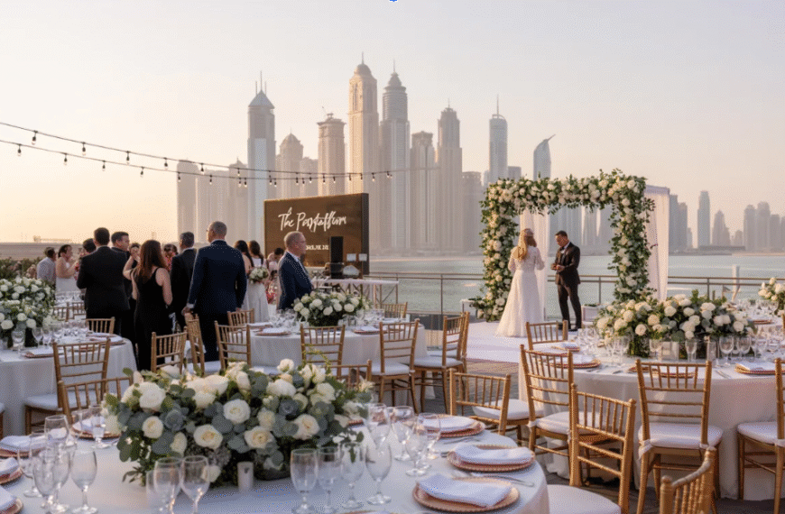 Affordable Wedding Venues in Dubai: Planning a Stylish Celebration with The PartyPlatform